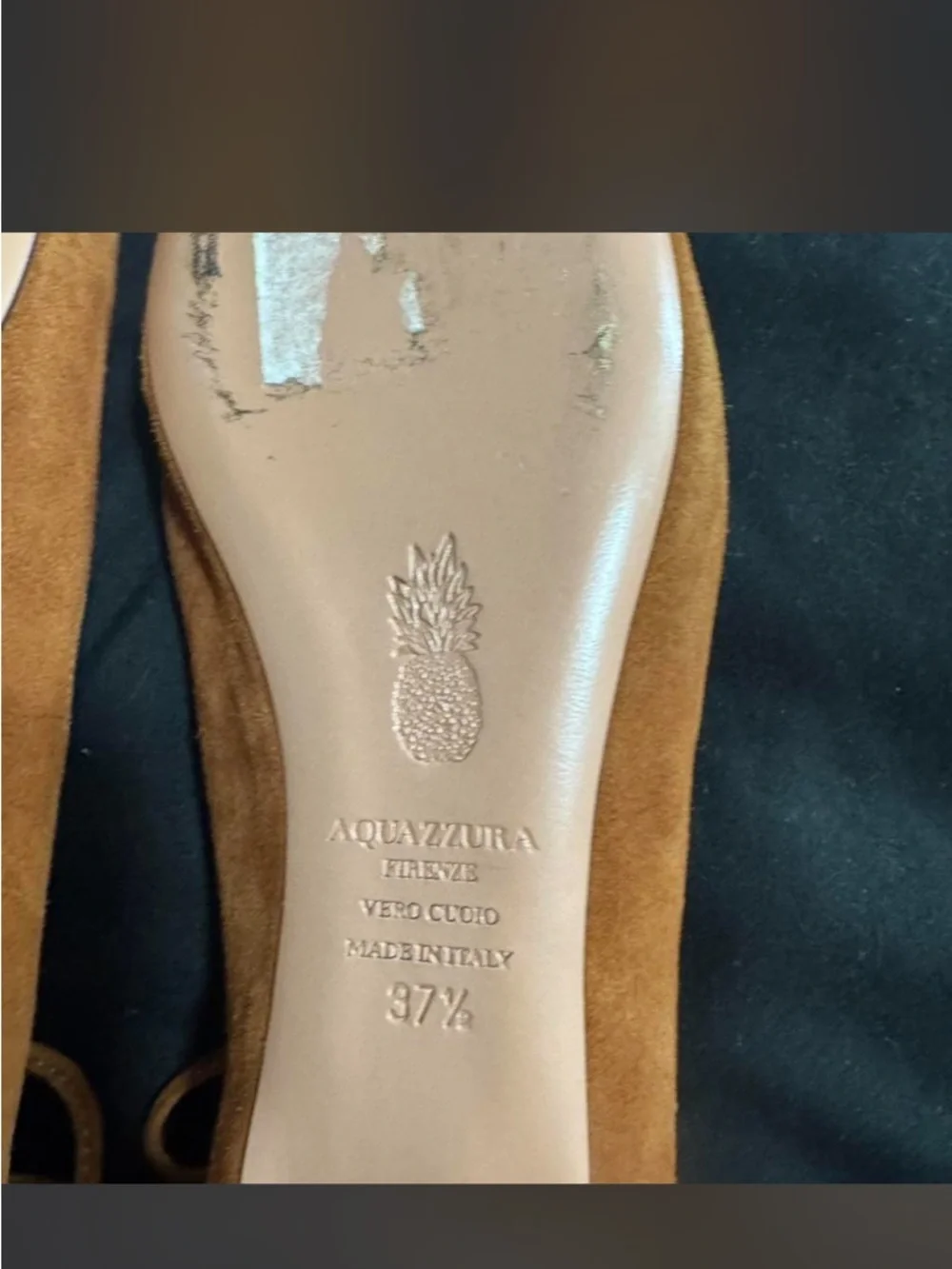 Aquazzura soft suede